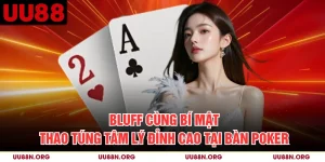 Bluff Cùng Bí Mật Thao Túng Tâm Lý Đỉnh Cao Tại Bàn Poker